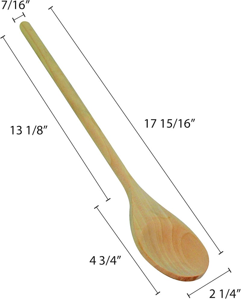 Thunder Group 18-Inch Wooden Spoon for Cooking and Baking - Image 2